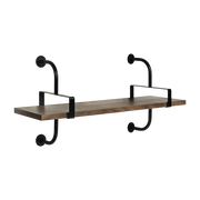 Walnut shelf 95 cm Demon Shelf - Gubi