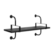 Regal aus schwarzer Esche 95 cm Dämon Shelf -. Gubi