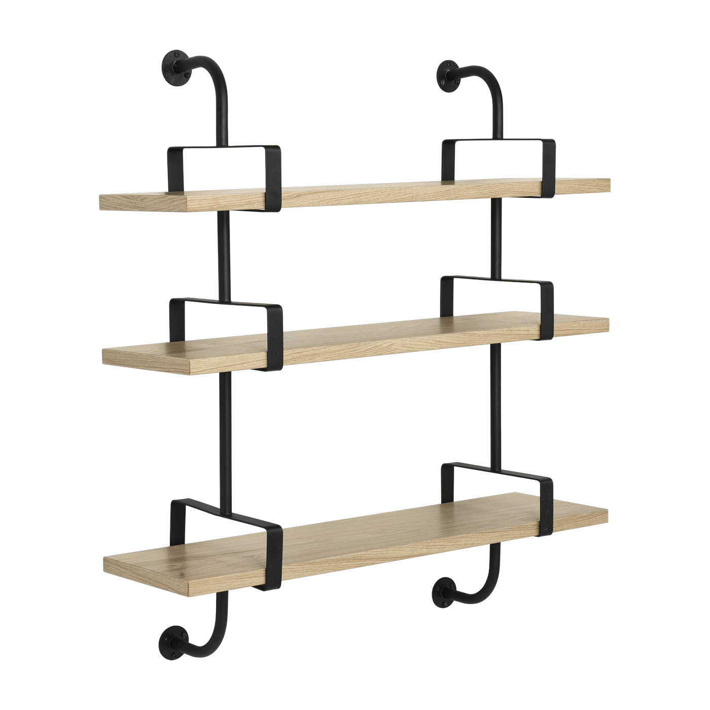 3 estantes de roble lacado 95 cm Demon Shelf - Gubi