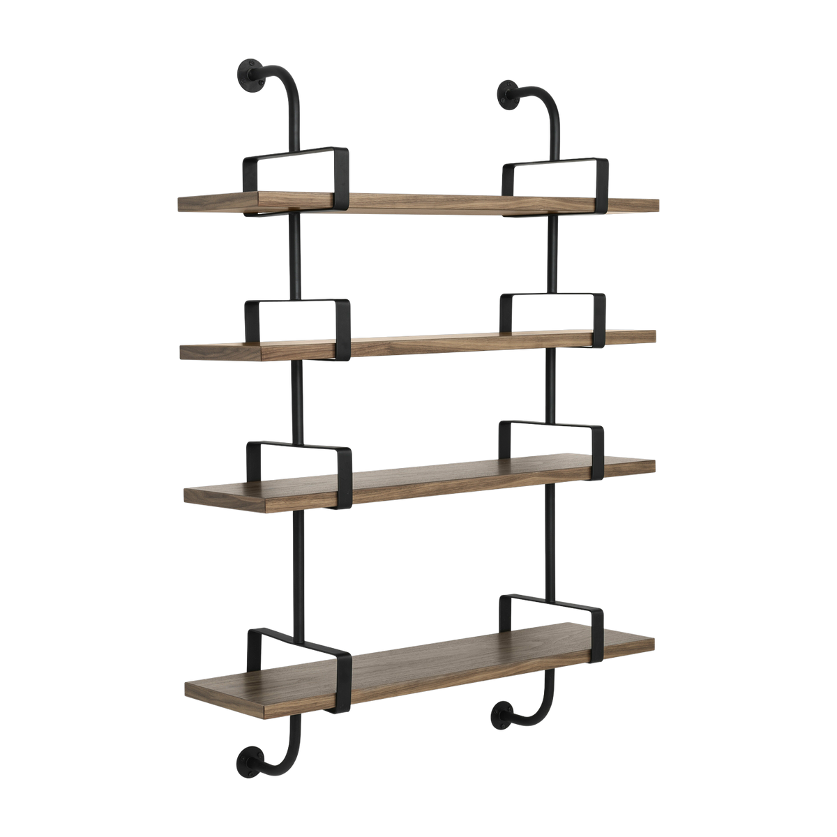 4 estantes de nogal 95 cm Demon Shelf - Gubi