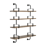 4 Regale aus Walnussholz 95 cm Dämon Shelf - -. Gubi