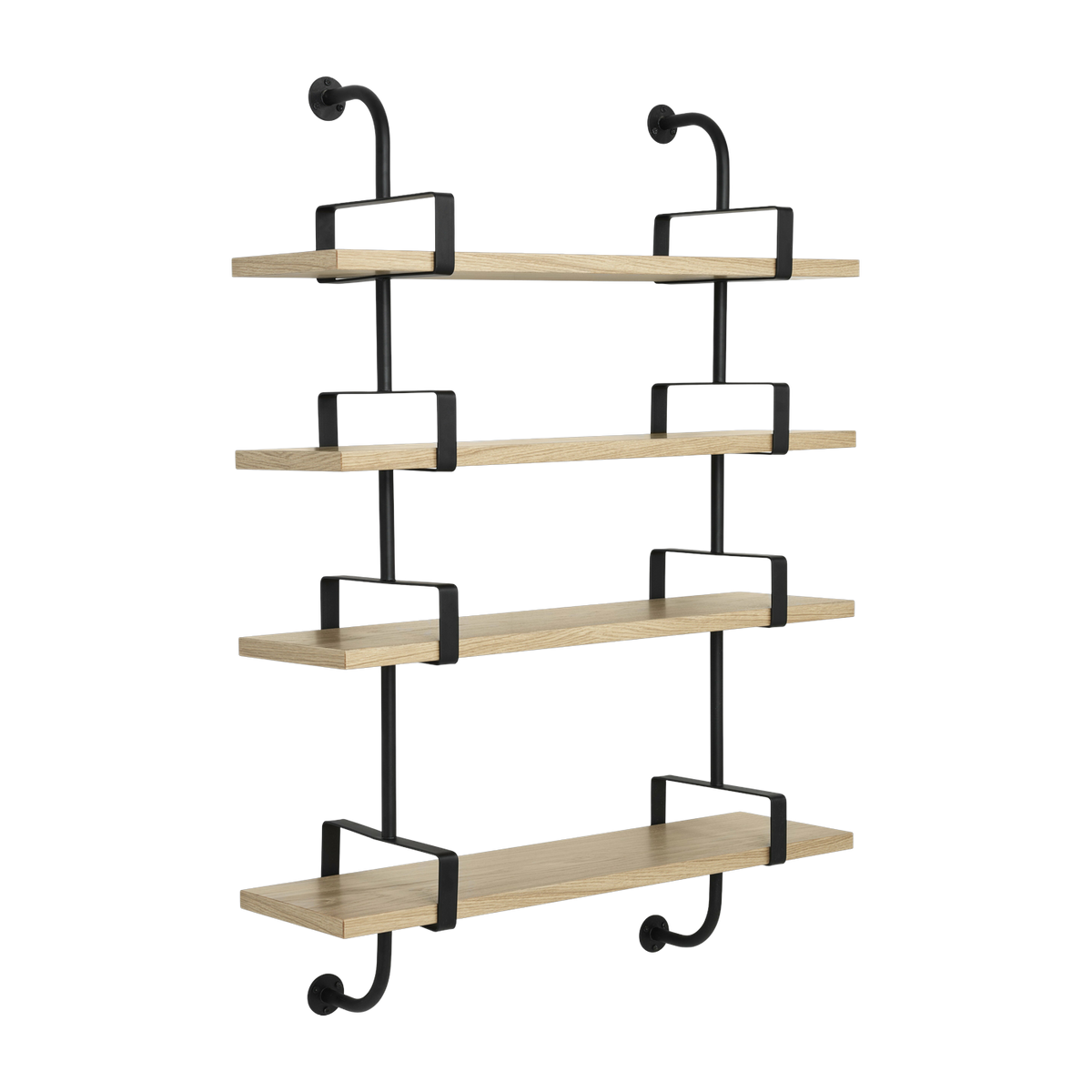 4 estantes de roble lacado 95 cm Demon Shelf - Gubi
