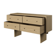 Aparador privado de chapa de roble Desk - Gubi