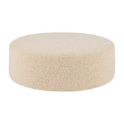 Reposapiés redondo beige Bon - Hem