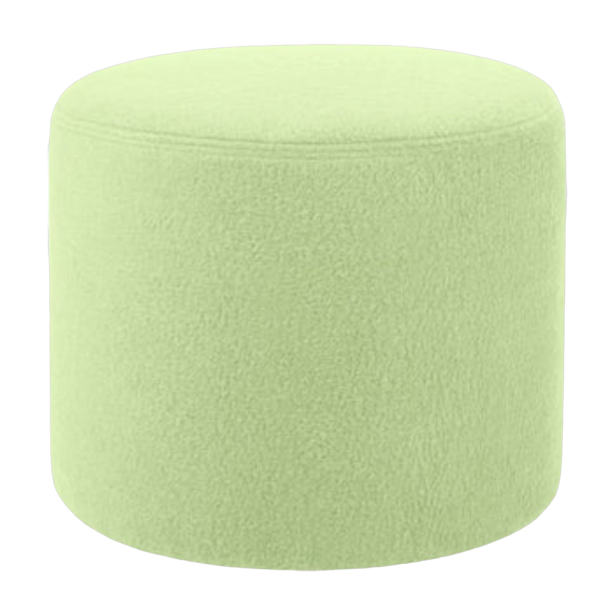 Bon Wool Mint Round Ottoman - Hem