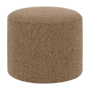Pouf in lana marrone chiaro Bon - Hem