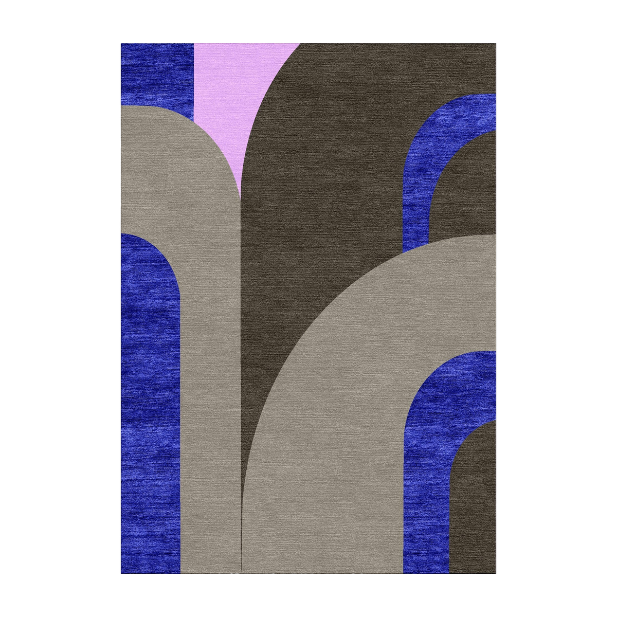 Tapis en laine et soie végétale 170x240 cm Alma - SON-TAPIS