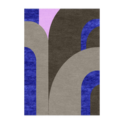 Wool and vegetable silk carpet 160 x 230 cm Alma - SON-TAPIS