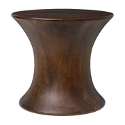Brown mango wood stool - Ferm living
