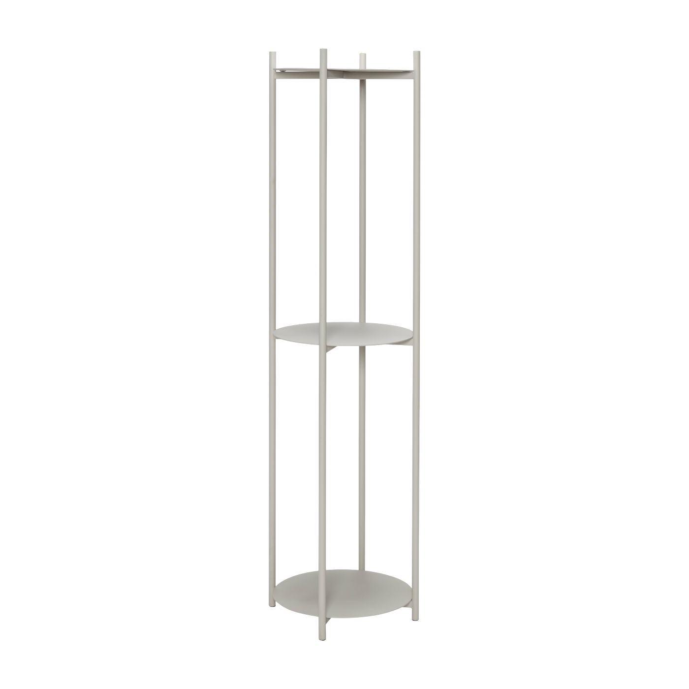 Estantería cilíndrica gris claro Norm - Hübsch