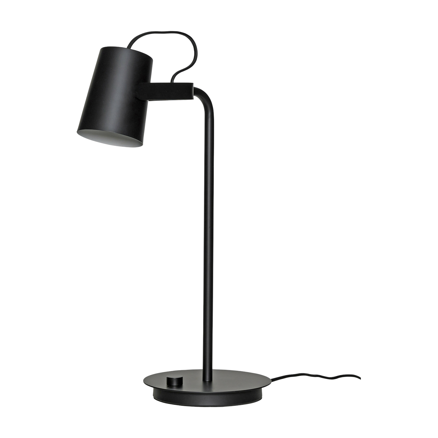 Lámpara de mesa en hierro negro 54 cm Ardent - Hübsch