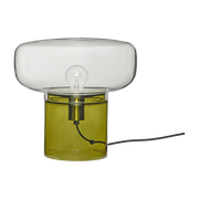 Crave Table Lamp Klar/Dunkelgrün - Hübsch
