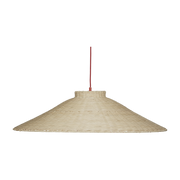 Chand Ceiling Light Trapeze Red/Natural - Hübsch