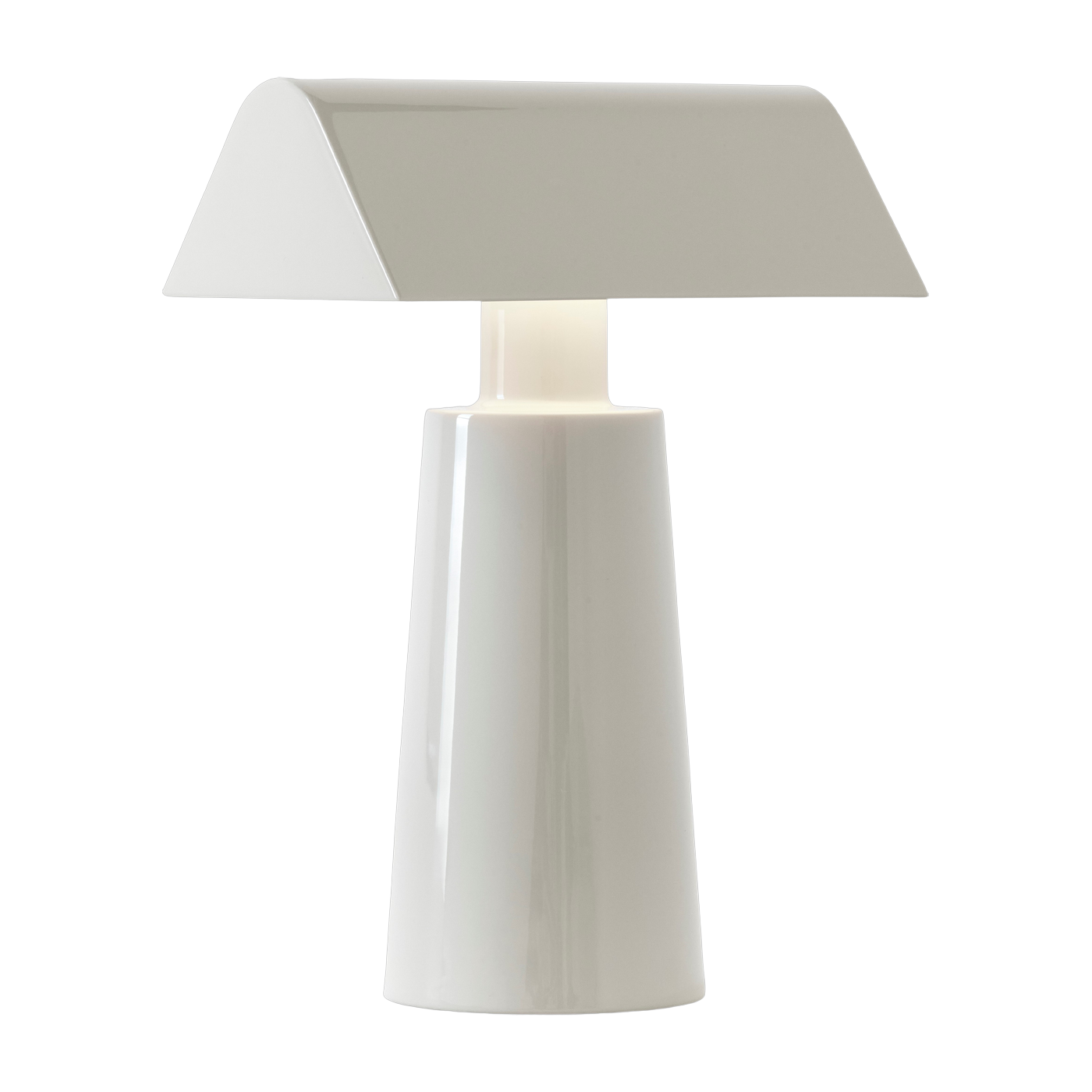 Lampe sans fil Silk Grey Caret MF1 - &tradition