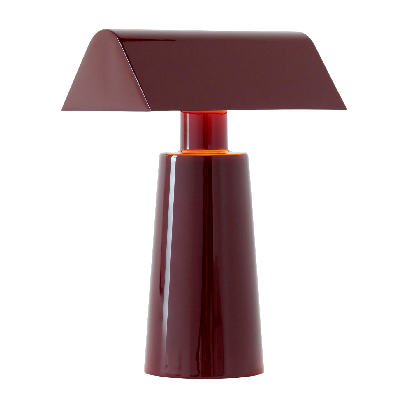 Lampada a batteria Caret MF1 Dark Burgudy - & Tradition