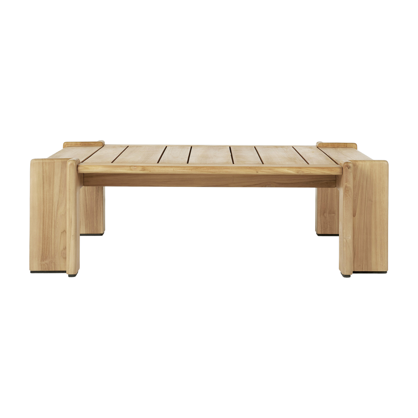 Mesa de centro de teca natural 100 x 113 cm Atmosphera - Gubi