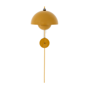 Wall lamp with mustard plug Flowerpot VP8 - &tradition