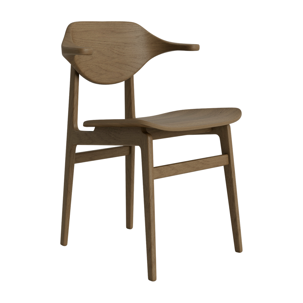 Silla de roble ahumado claro Buffalo - NORR11