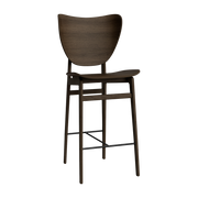 Chaise de bar en chêne fumé 75 cm Elephant - NORR11