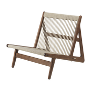 Sessel aus massivem Walnussholz MR01 -. Gubi