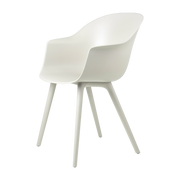 Garden chair alabaster white Bat - Gubi