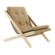 Transat en bois beige Boogie - Karup Design