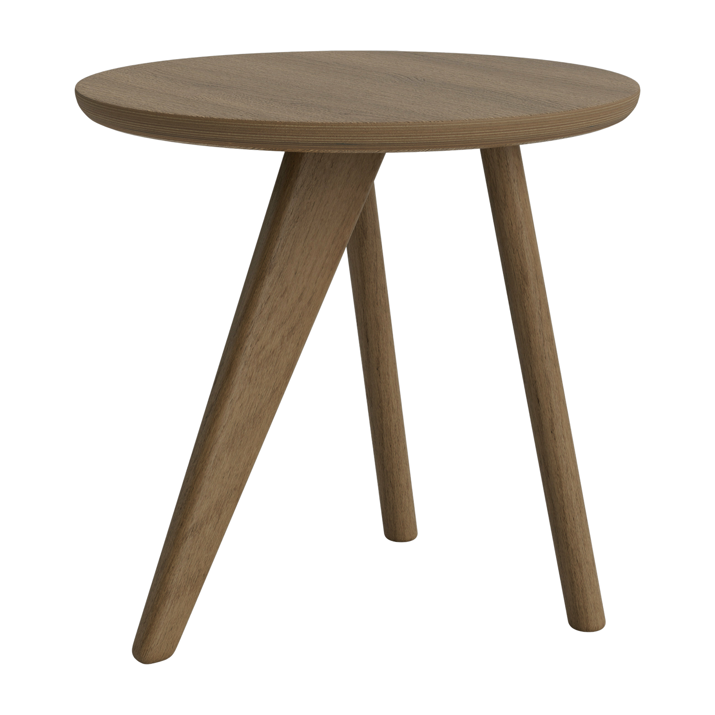 Mesa auxiliar de roble macizo ahumado - NORR11