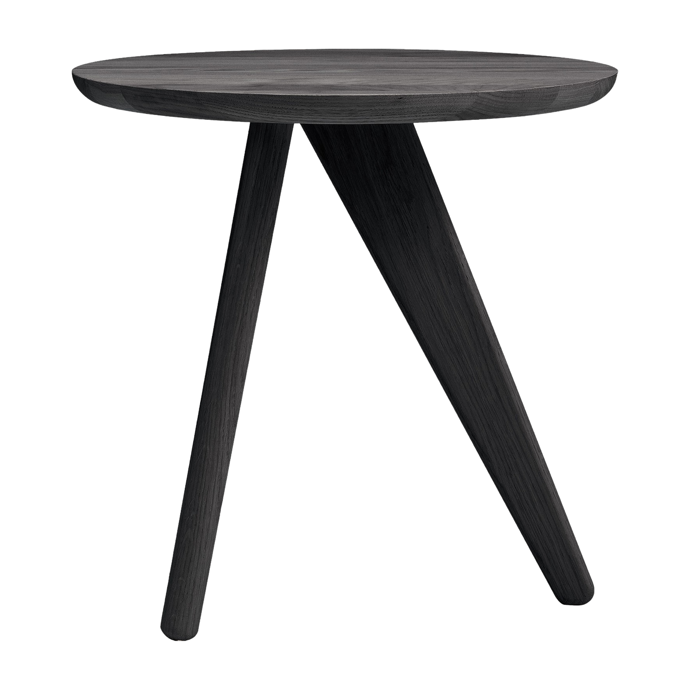 Mesa auxiliar de roble macizo negro Fin - NORR11