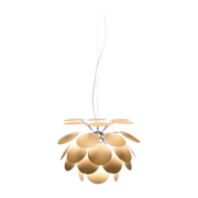 Beige matte metal pendant lamp 53cm Discoco - Marset