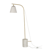 Lampadaire en aluminium blanc Line Two - NORR11