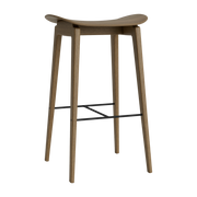 Bar stool in light smoked oak 65 cm NY11 - NORR11