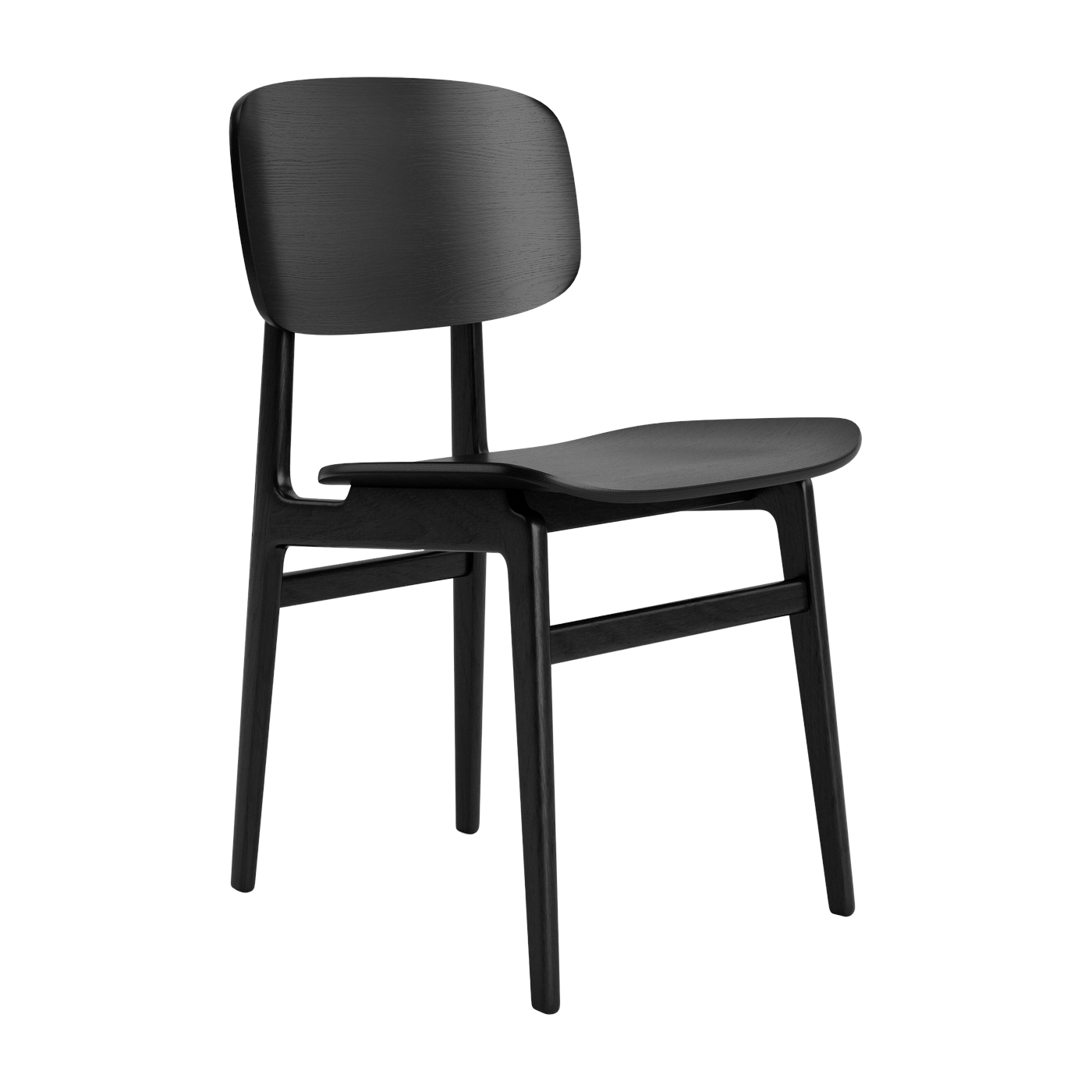 Sedia in rovere nero NY11 - NORR11