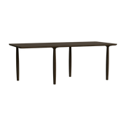Table à dîner en chêne fumé 95 x 200 cm Oku - NORR11