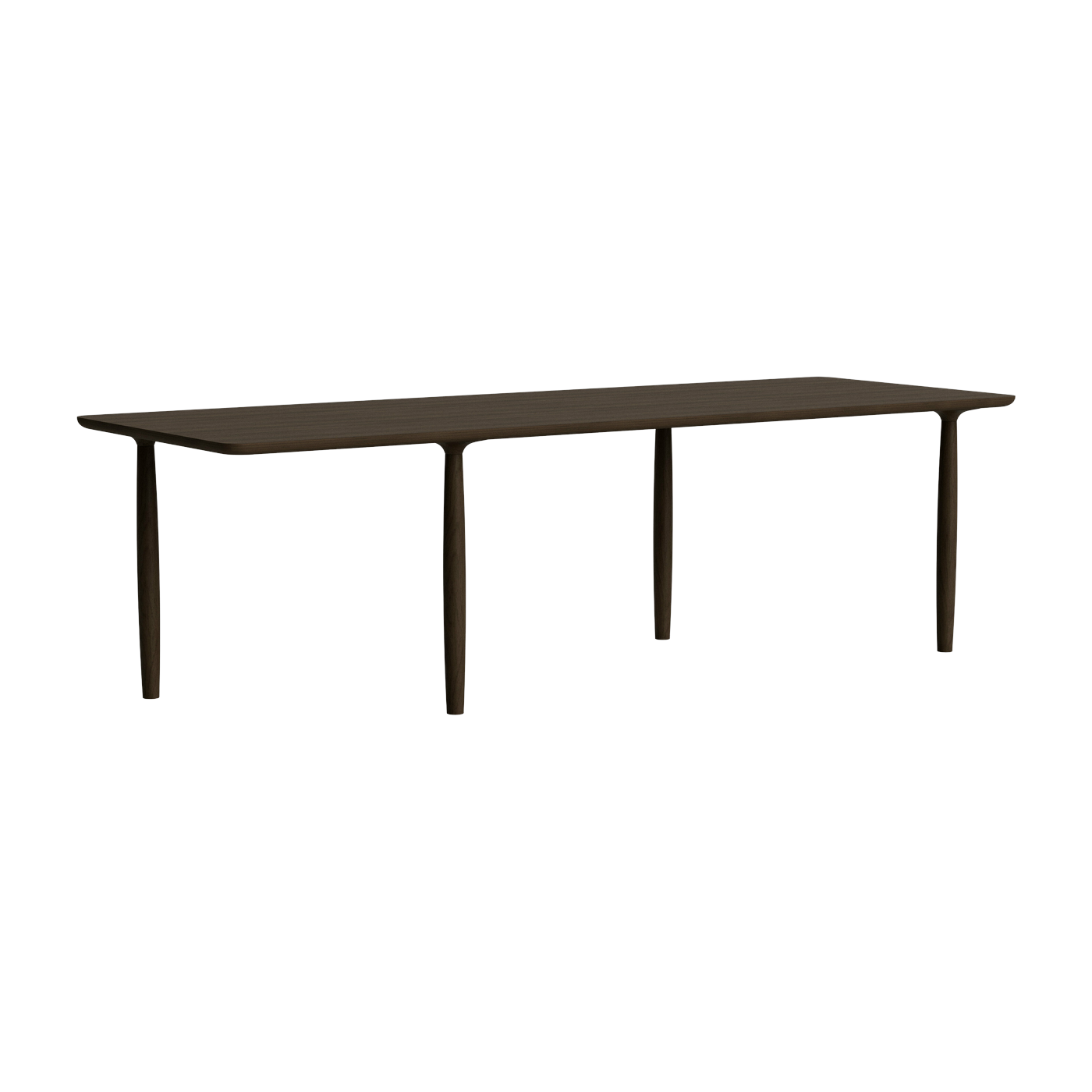 Esstisch aus Räuchereiche 95 x 250 cm Oku -. NORR11