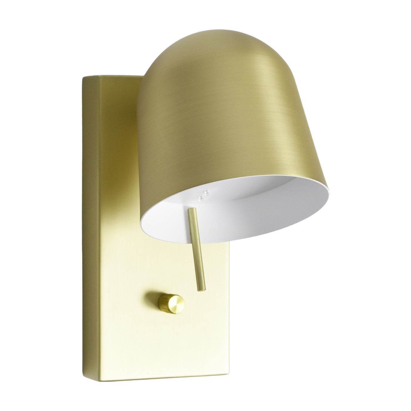 HO brass wall reading light - ENOstudio