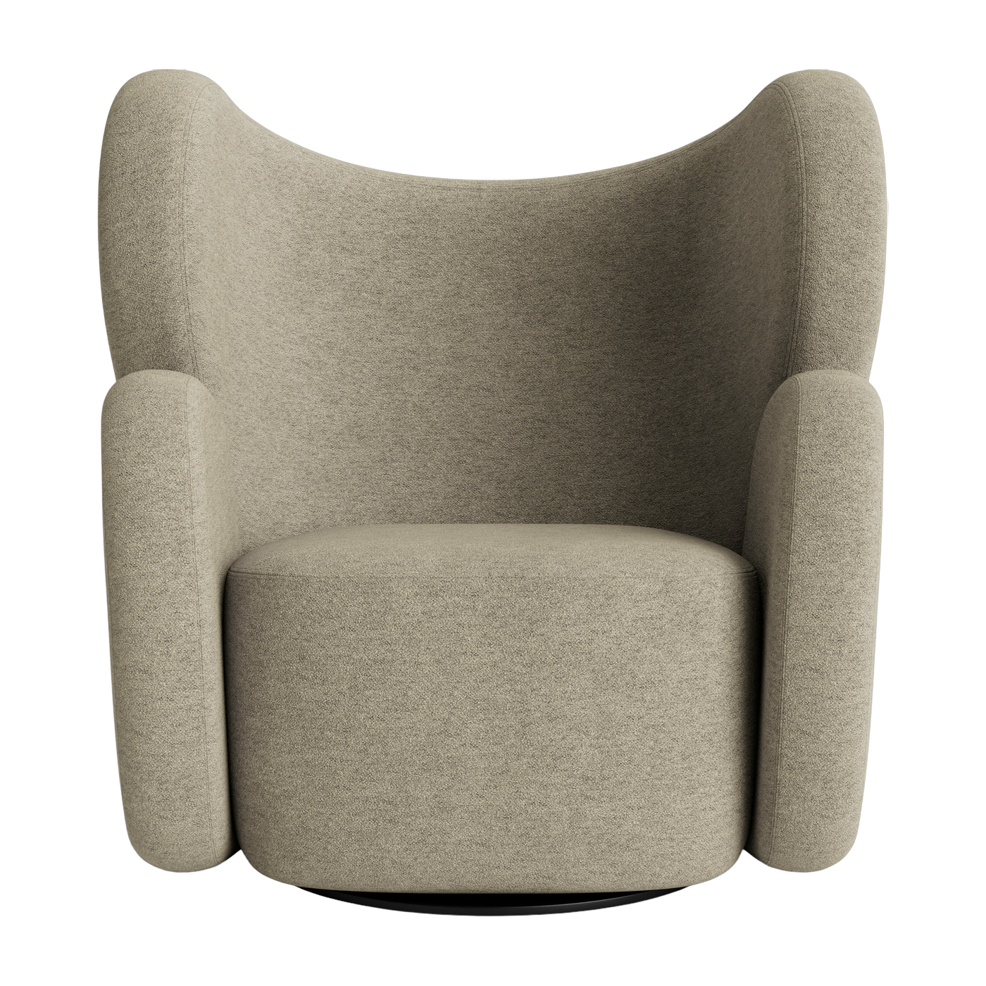 فرند دوار بنسيج بوكليه Barnum لون 3 Big Big Chair - NORR11