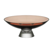 Silhouette Bowl Large Caramel - Nude Glass