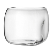 Florero caja transparente extra grande Mono - Nude Glass