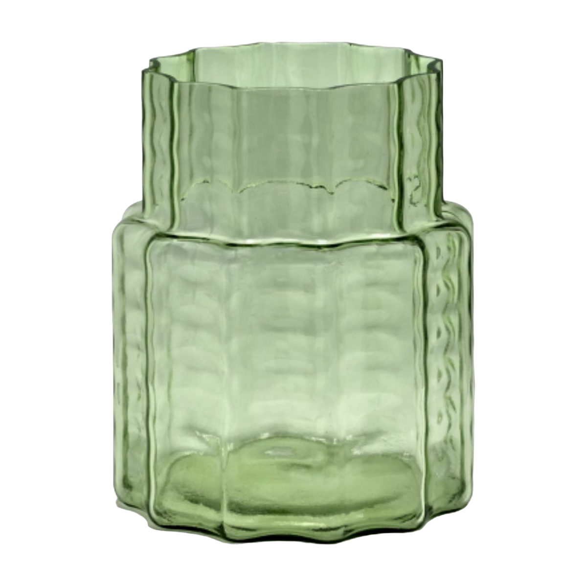 Vase grün 04 Wave - - Serax