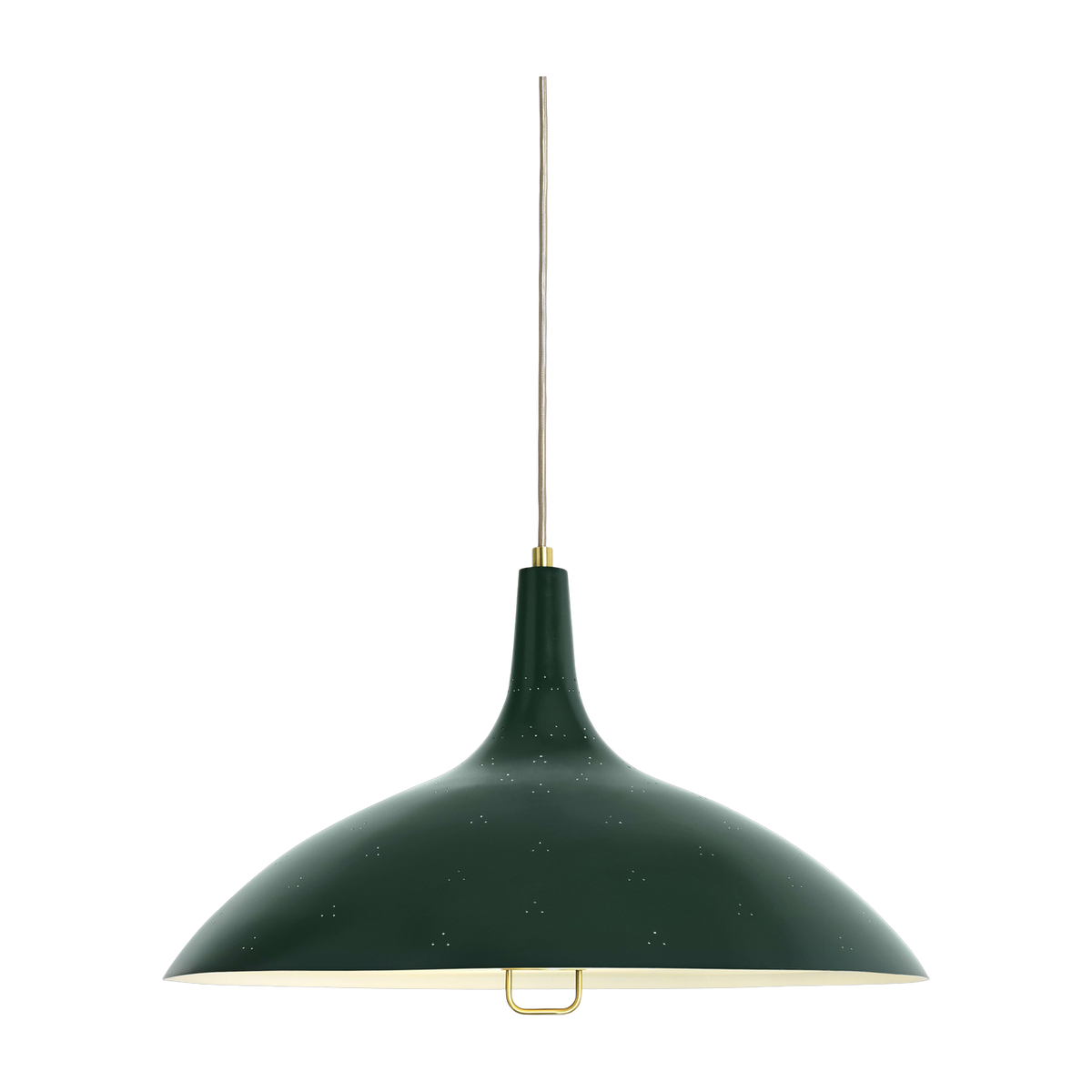 Suspension en laiton verte Modèle 1965 - Gubi
