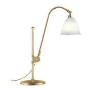 Cream table lamp base gold brass BL1 - Gubi