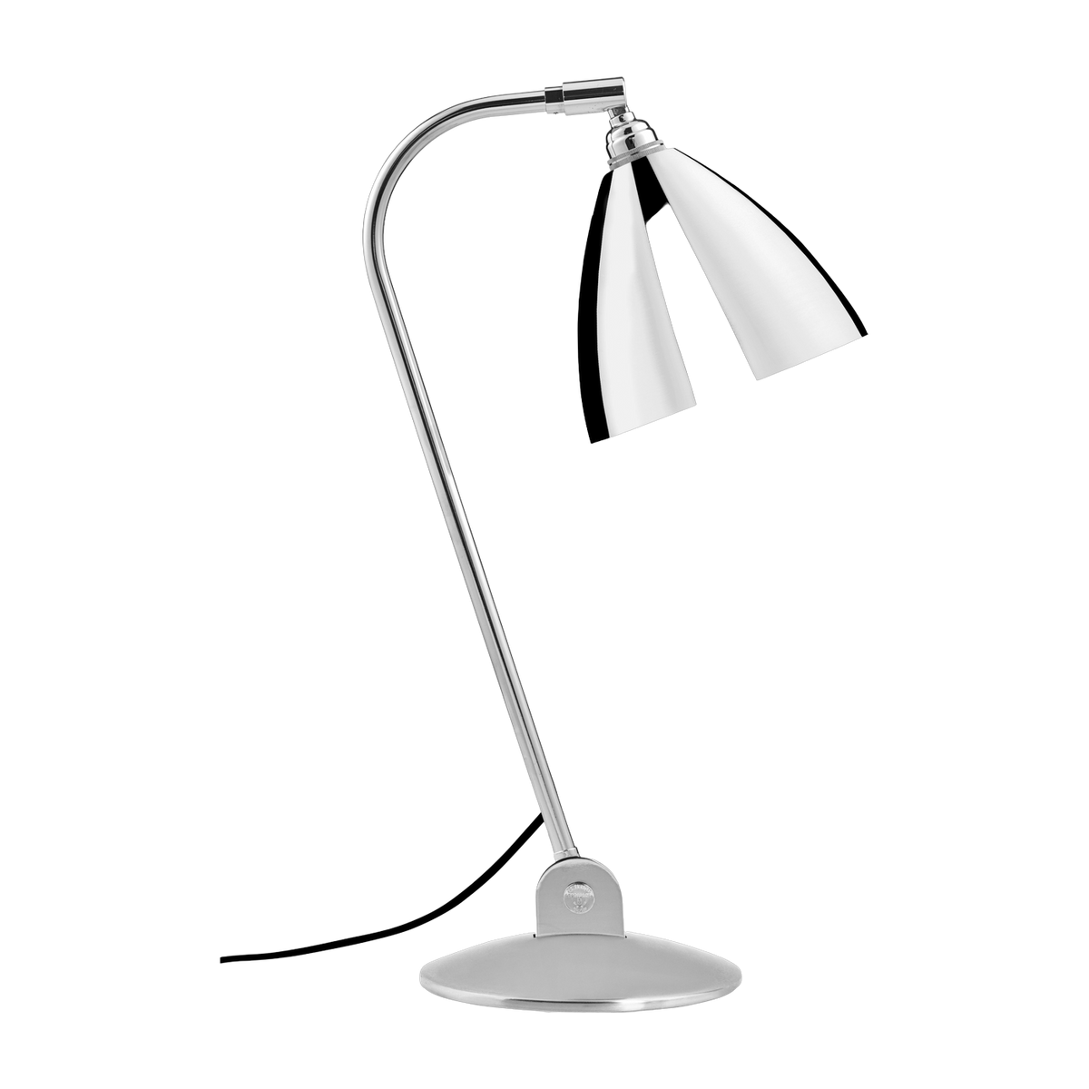 Silberne Tischlampe aus Messing BL2 -. Gubi