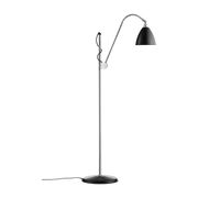 Black floor lamp base silver plated brass 16cm BL3 - Gubi