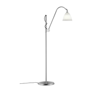 Lampada da terra crema base ottone argentato 16 cm BL3 - Gubi
