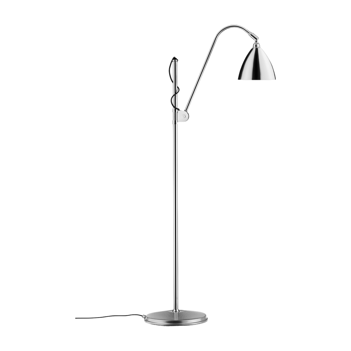 Lámpara de pie plateado en latón 16 cm BL3 - Gubi