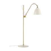 White floor lamp base gold brass 21 cm BL3 - Gubi