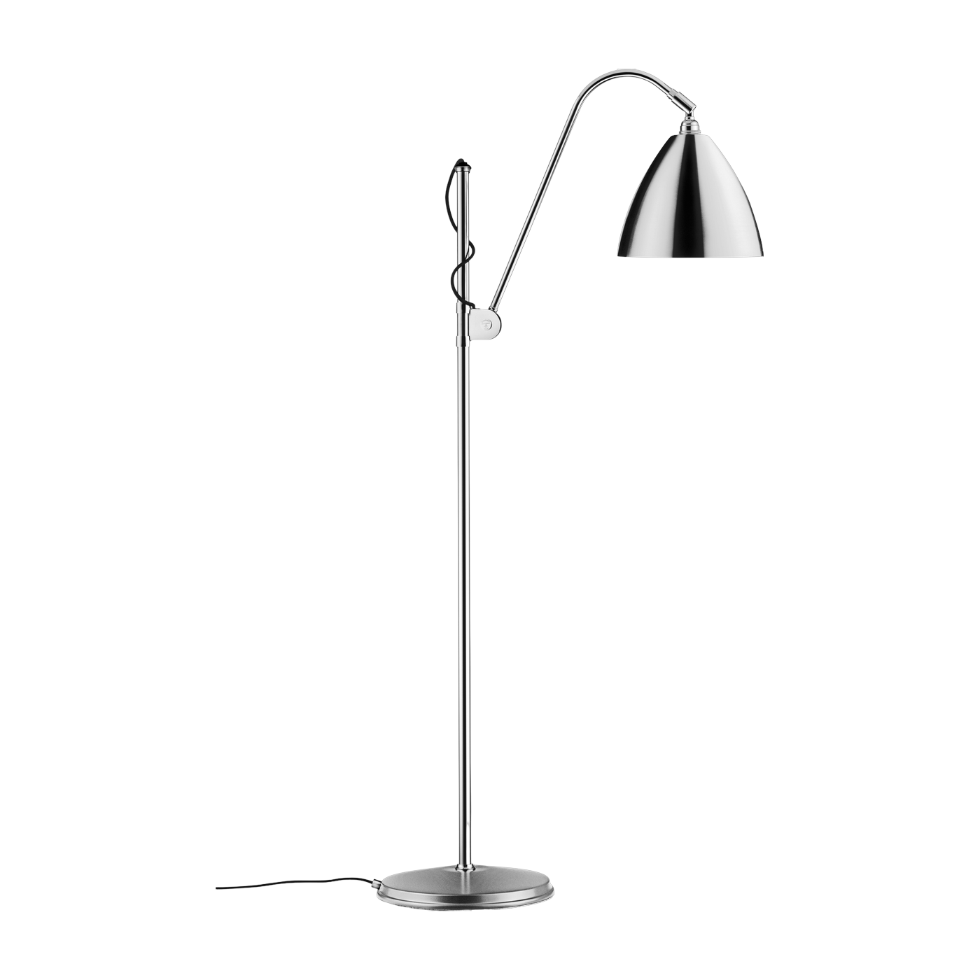 Lámpara de pie plateado en latón 21 cm BL3 - Gubi