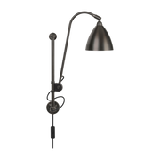 Black Brass Wall Lamp BL5 - Gubi