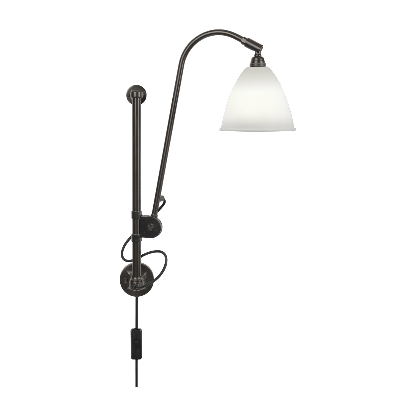 Lámpara de pared crema base de latón negro BL5 - Gubi