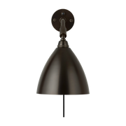 BL7 Lampada da parete in ottone nero - Gubi